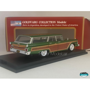 GOLDVARG 1/43 FORD COUNTRY SQUIRE SW STATION WAGON 1959 GREEN GC091A