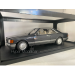 AUTOART 1/18 MERCEDES-BENZ 500 SEC (C126) 1986 BLACK/ANTHRACITE ART.76211