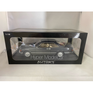 AUTOART 1/18 MERCEDES-BENZ 500 SEC (C126) 1986 BLACK/ANTHRACITE ART.76211