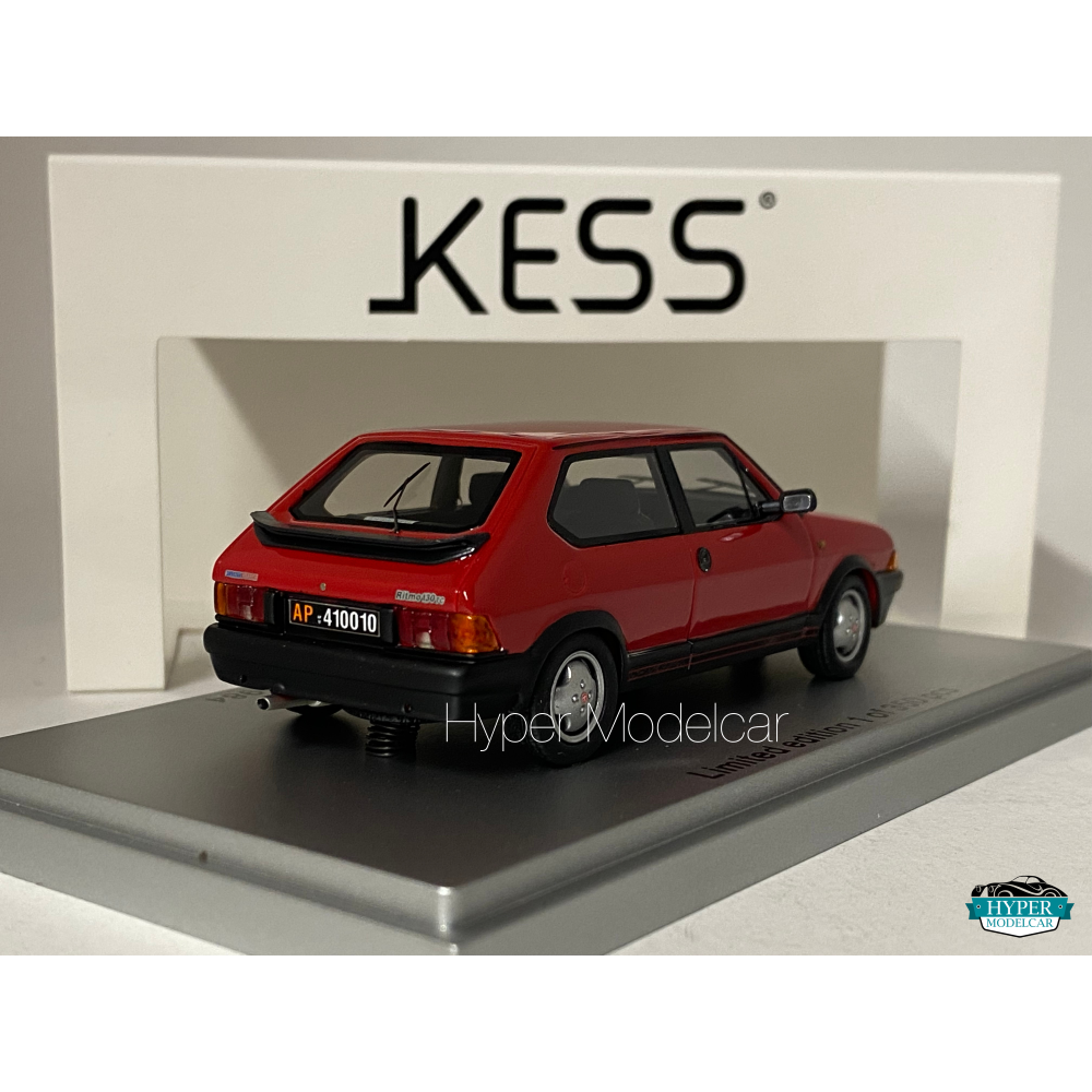 KESS MODEL 1/43 FIAT RITMO ABARTH 130 TC 1984 RED  ART.KE43010010