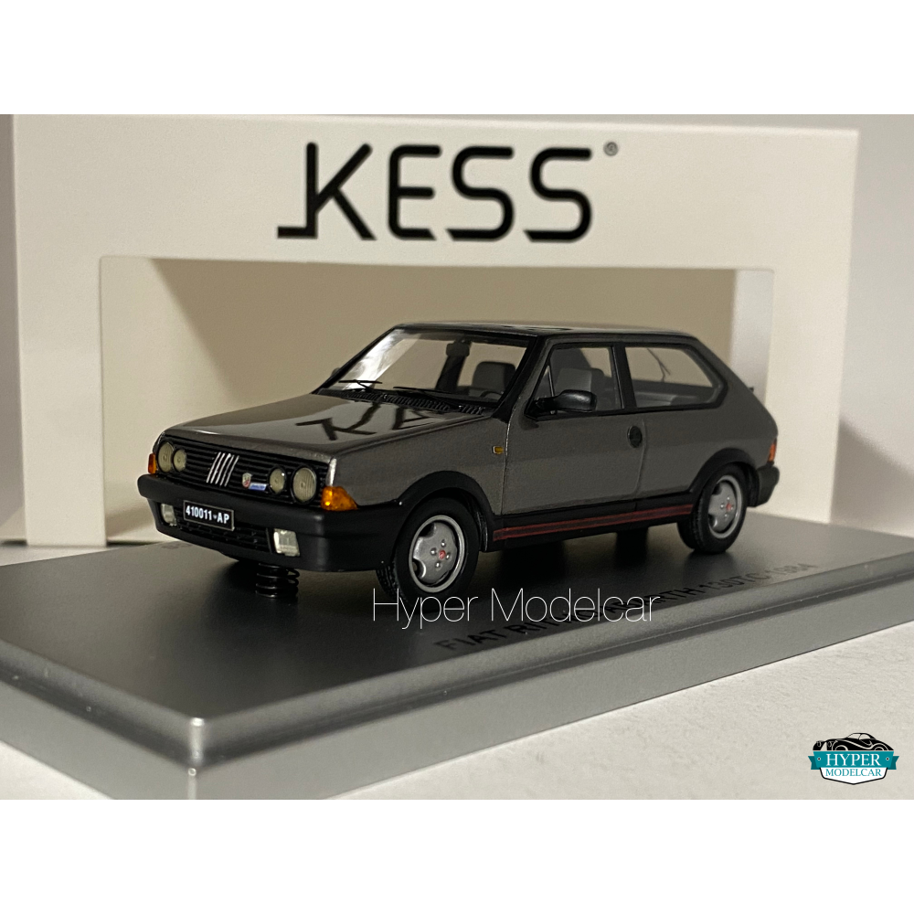 KESS MODEL 1/43 FIAT RITMO ABARTH 130TC 1984 GREY MET. ART.KE43010011