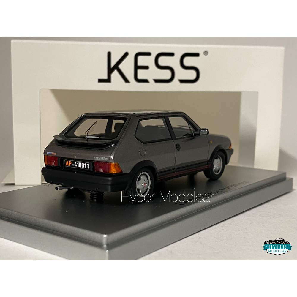 KESS MODEL 1/43 FIAT RITMO ABARTH 130TC 1984 GREY MET. ART.KE43010011