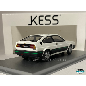 KESS MODEL 1/43 ALFA ROMEO SPRINT 1500 QUADRIFOGLIO VERDE 1984 WHITE KE43000092