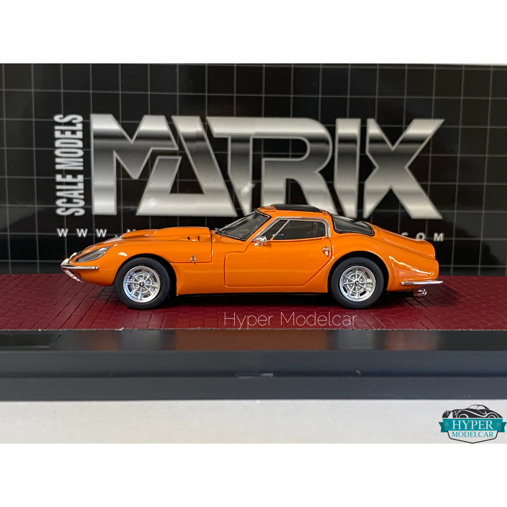 MATRIX SCALE MODELS 1/43 MARCOS 3-LITRE GT COUPE 1968 ORANGE MX41313-012