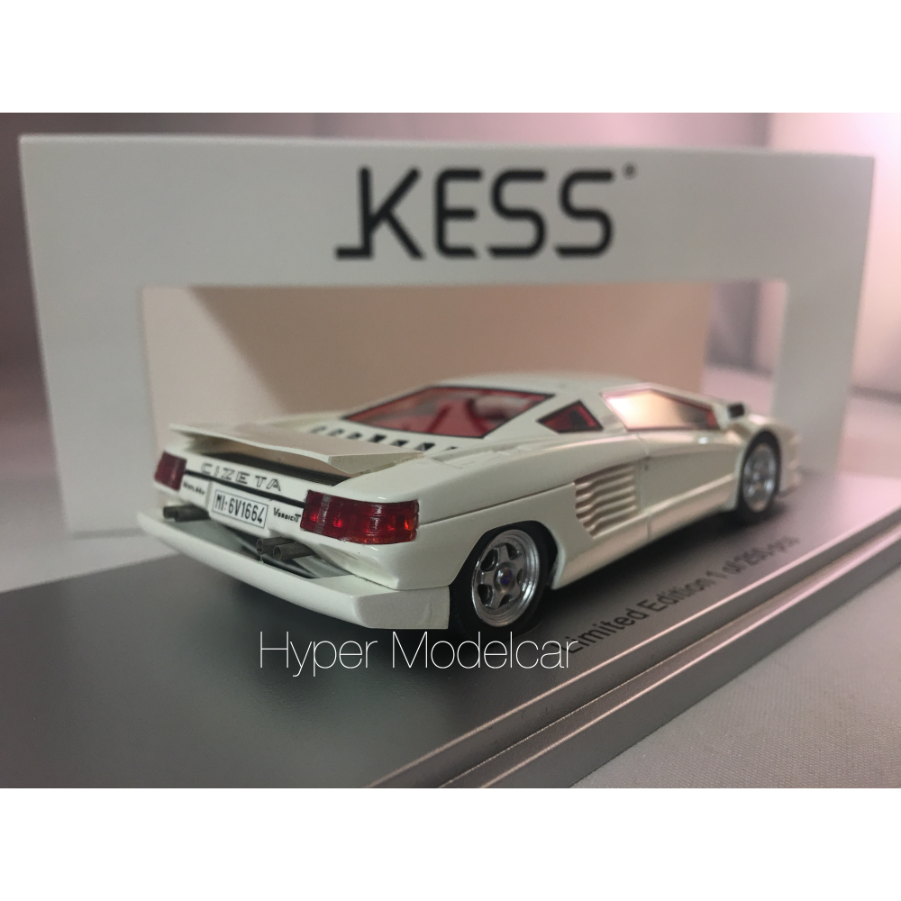 KESS MODEL 1/43 Cizeta V16T 6,4 16cil 64v 1991 White Art. KE43048001