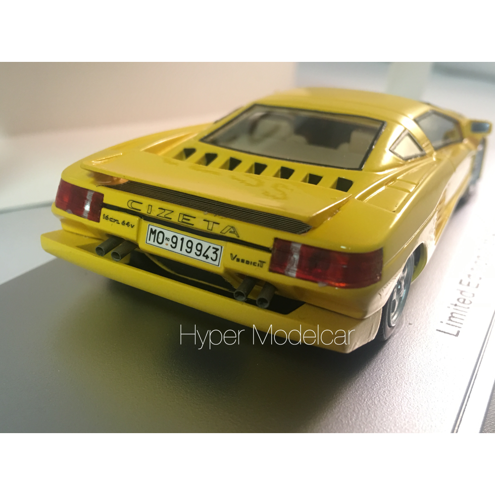KESS MODEL 1/43 Cizeta V16T 6,4 16cil 64v 1991 Yellow Art. KE43048002