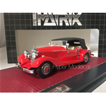 MATRIX 1/43 MERCEDES-BENZ  540K FOUR PASSENGER TOURER1934 RED MX41302-142