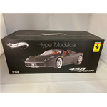 ELITE HOT WHEELS 1/18 FERRARI 458 ITALIA SPIDER 2011 BLACK ART. X5485