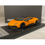 LOOKSMART 1/43 LAMBORGHINI HURACAN EVO FLUO CAPSULE 2020 MATT ORANGE ART.LS498FCB