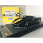 BBR Model 1/43 Ferrari Enzo 2007 Black With Yellow Stripes Art. BBR150F