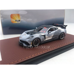 GLM 1/43 Chevrolet Corvette Darwinpro Blacksails Widebody  2016 Silver GLM200001